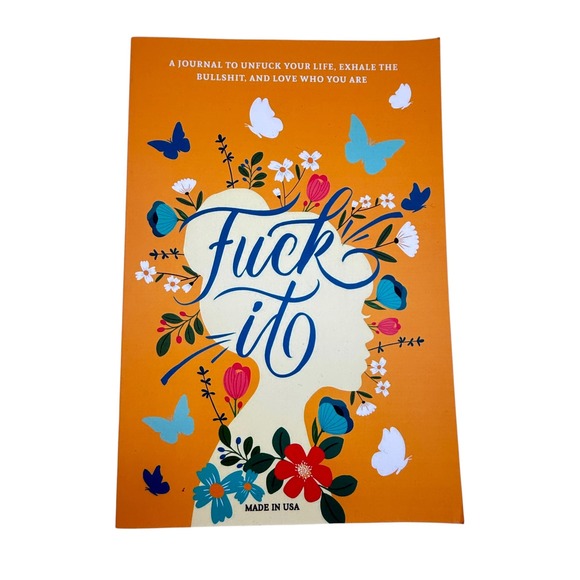 Gentle Root Co Other - Fu*k It: Guided Gratitude Journal Sweary Self-Care Daily Prompts Gentle Root Co